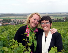 Ross Duke Family - our australian champagne ambassador - visiting our vineyards - august 2008